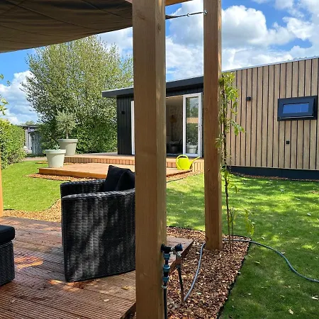 Chalet De Blauwe Regen Balkbrug Exterior photo
